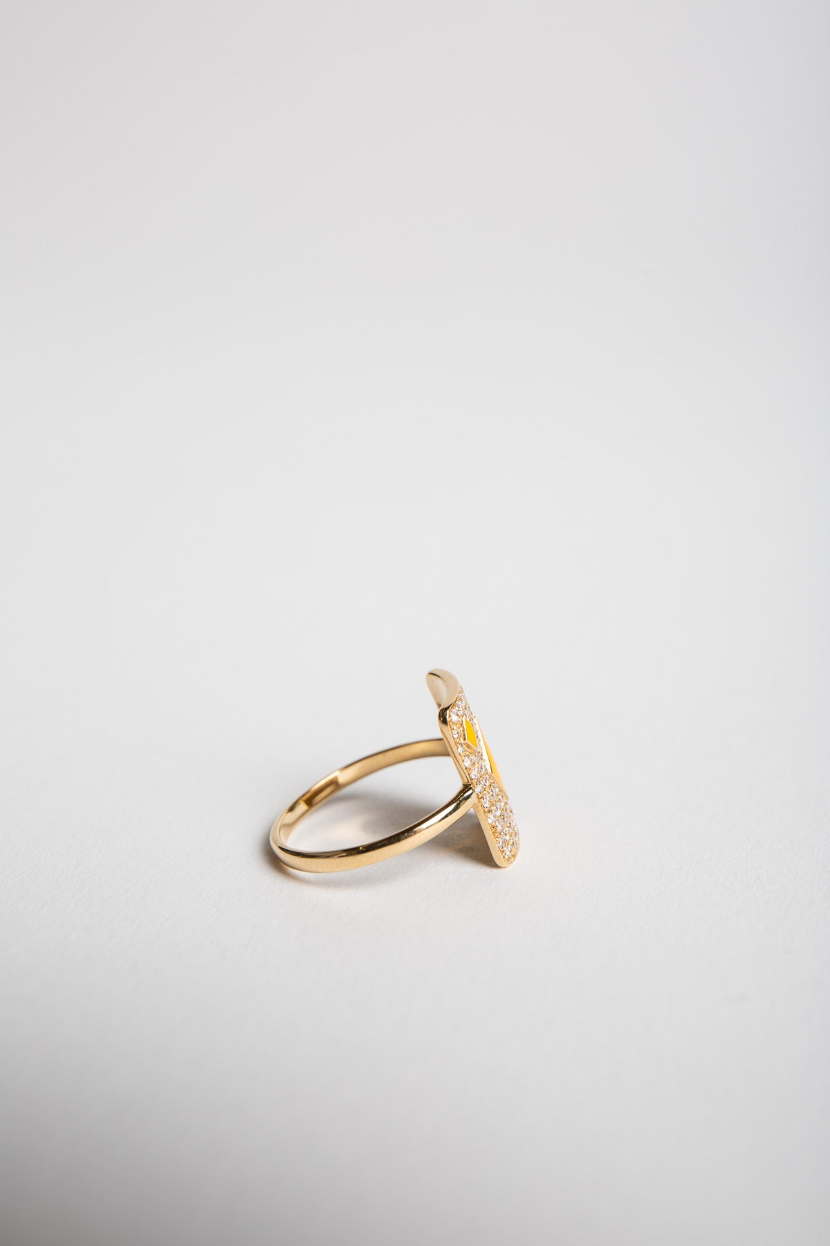 MYSTERYJOY | PINKY GOLD HONOR RING