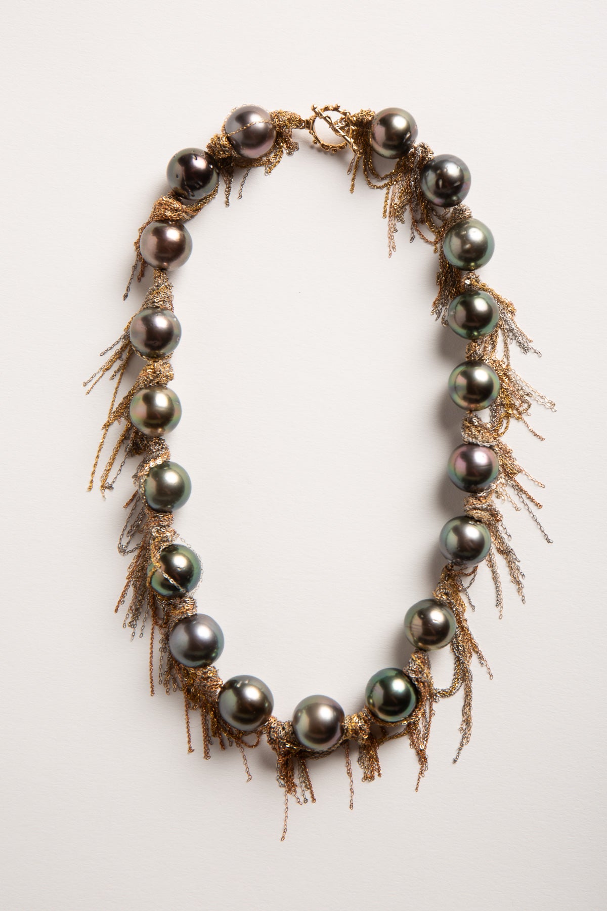 MARTIN BERNSTEIN | GOLD PEARL NECKLACE - MAXFIELD LA