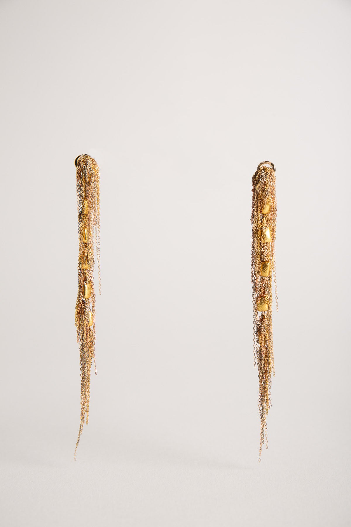 MARTIN BERNSTEIN | GOLD OMEGA EARRINGS