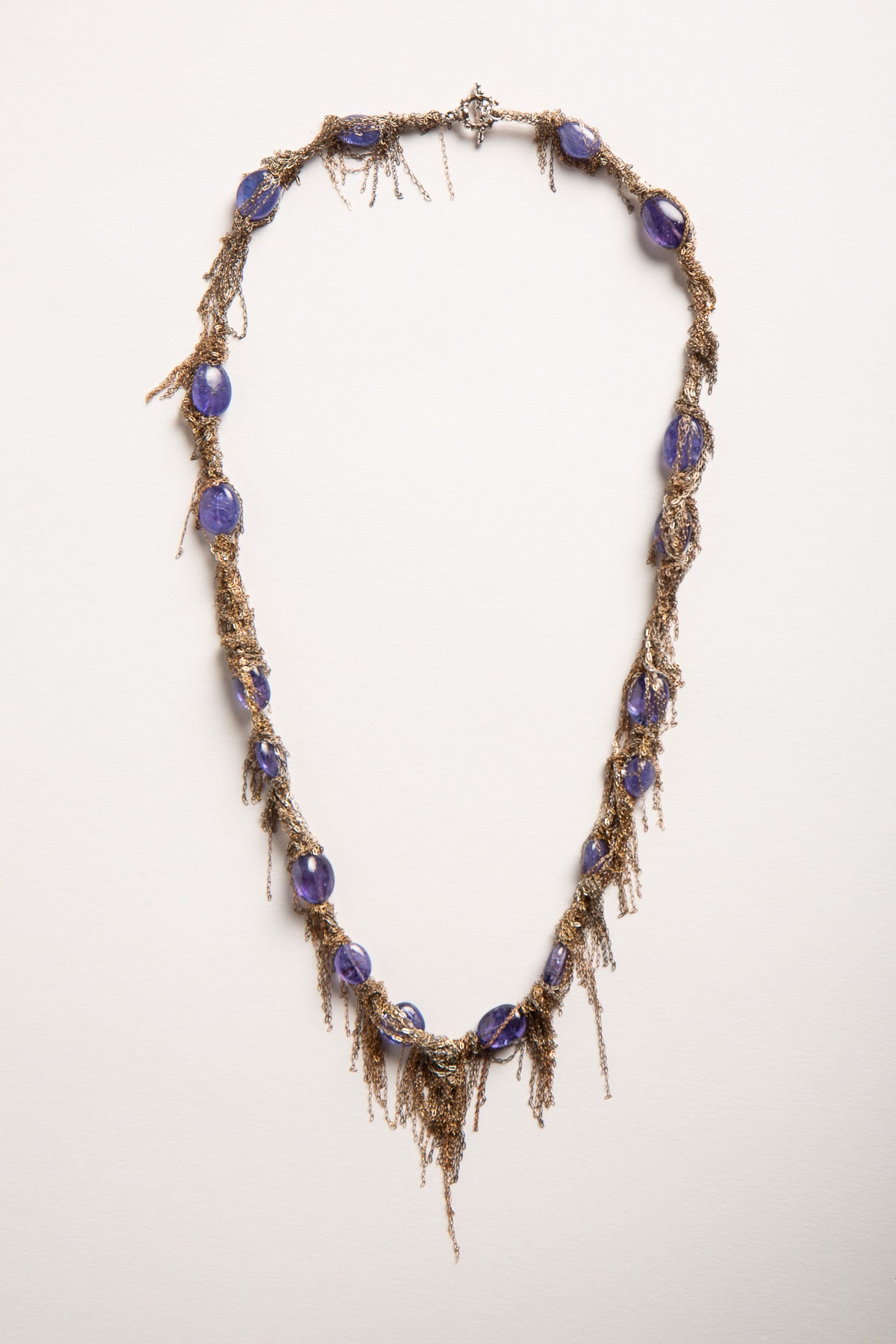 MARTIN BERNSTEIN | GOLD TANZANITE NECKLACE - MAXFIELD LA