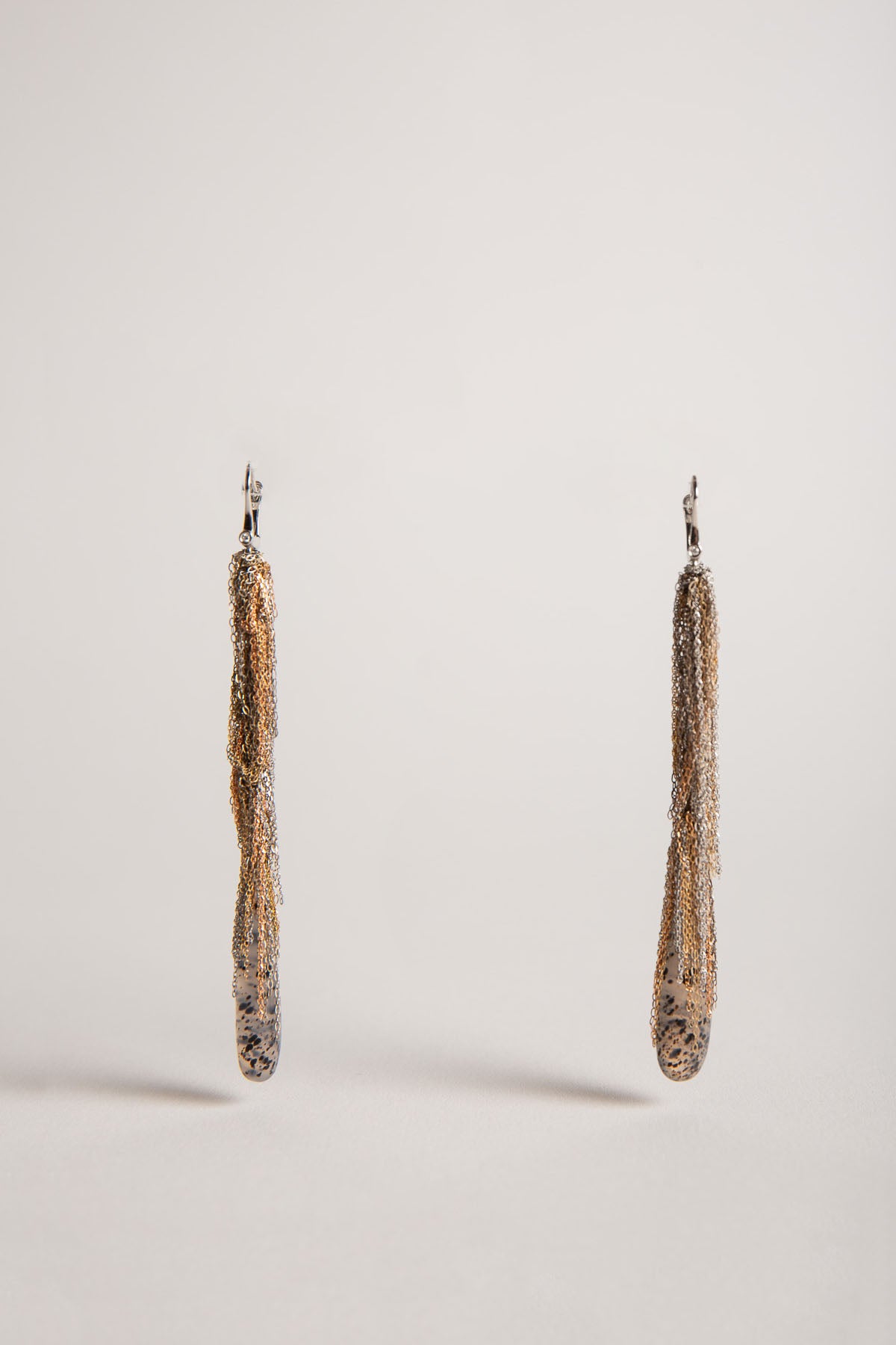 MARTIN BERNSTEIN | GOLD DIAMOND AGATE EARRINGS - MAXFIELD LA