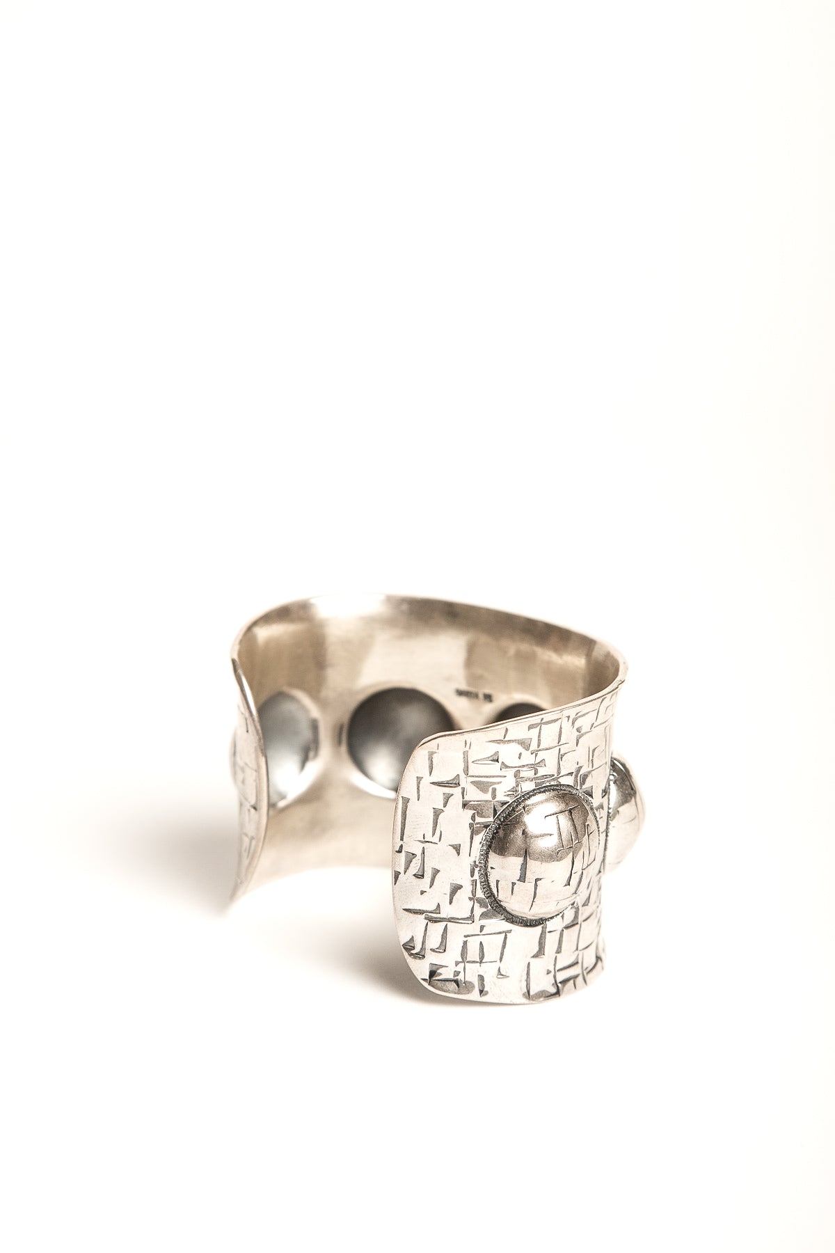 CODY SANDERSON | GEOMETRIC STAMP MOON CUFF - MAXFIELD LA