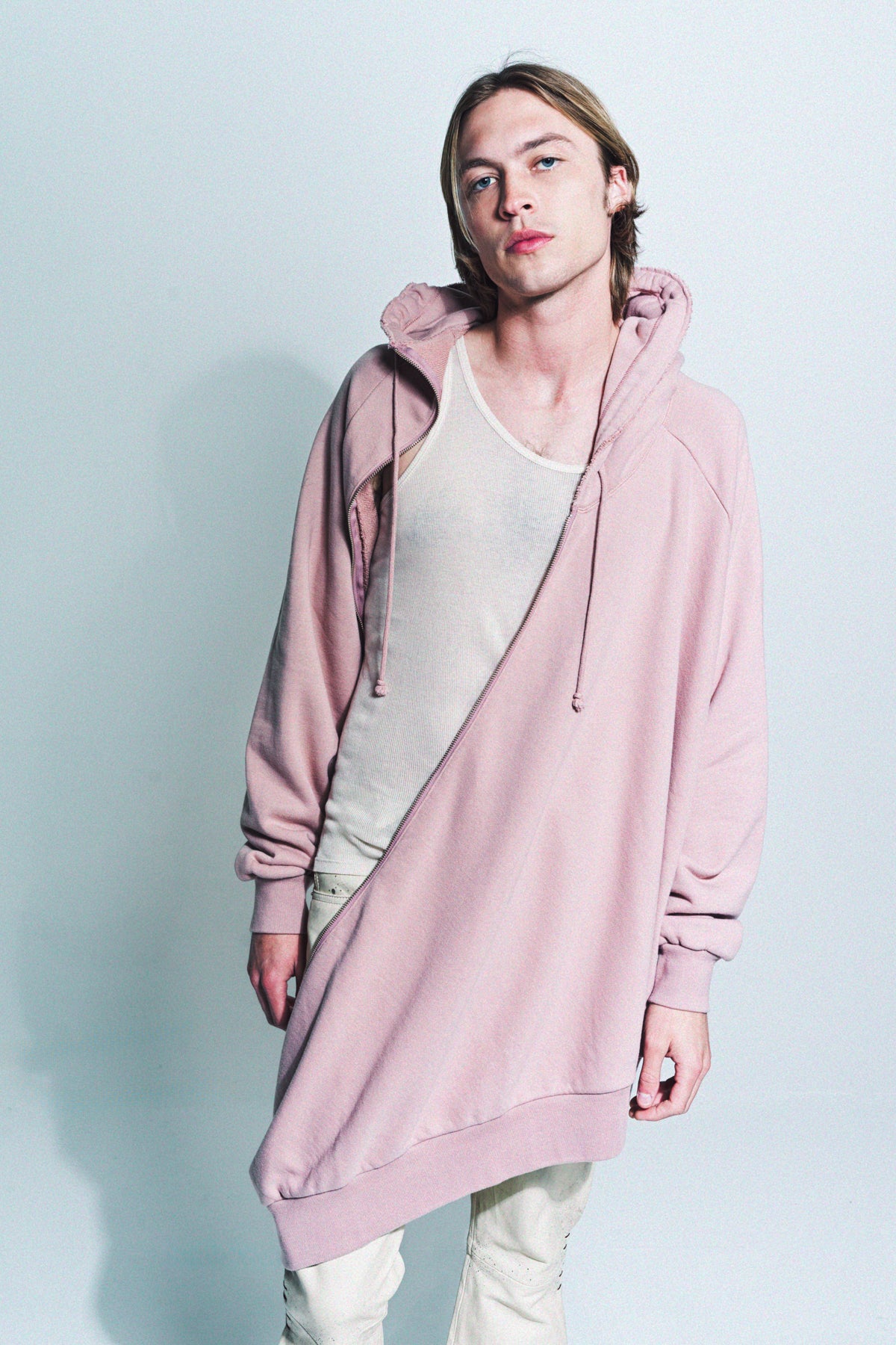 UNDERCOVER | ASYMMETRIC ZIP HOODIE - MAXFIELD LA
