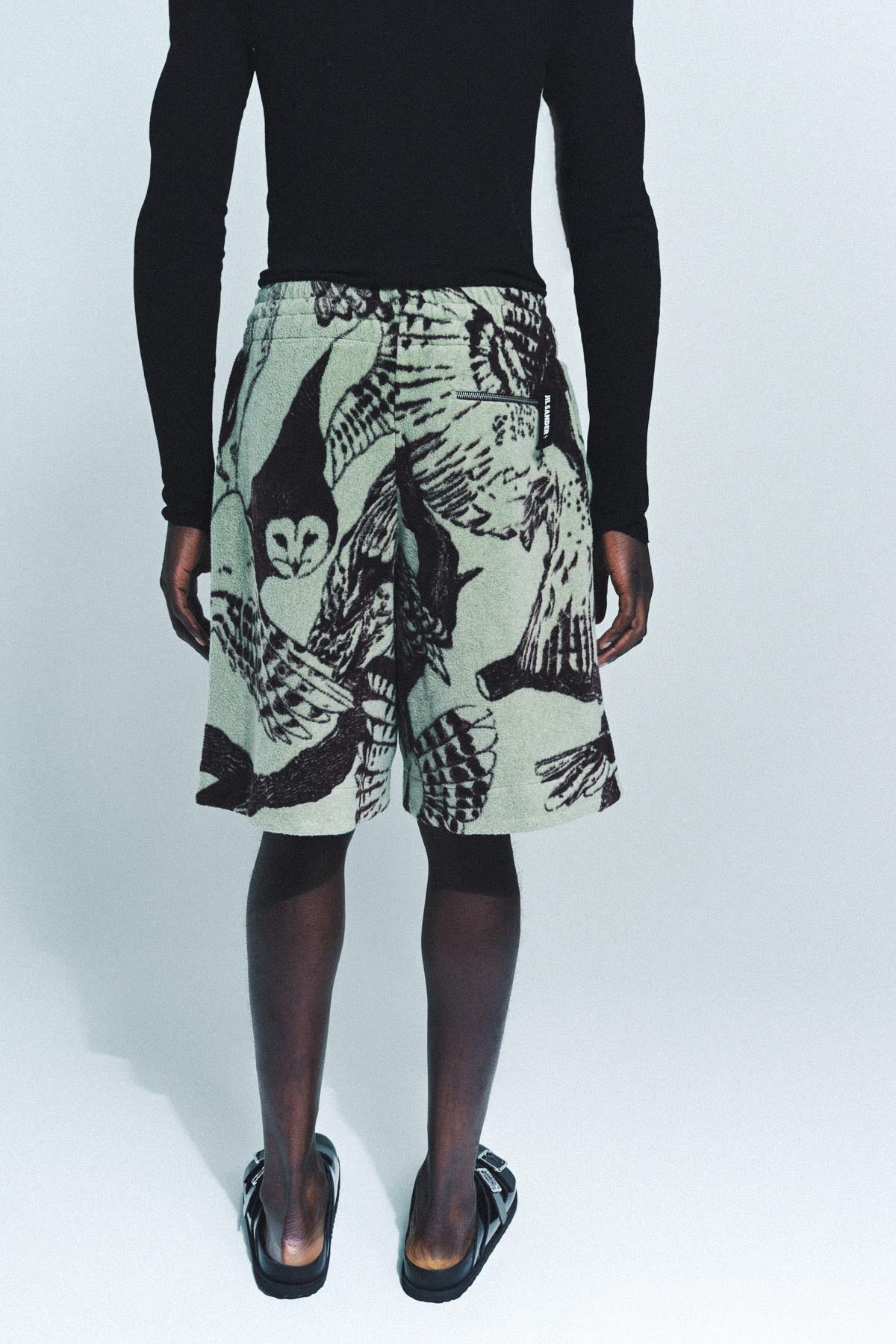 JIL SANDER | JACQUARD SHORTS - MAXFIELD LA