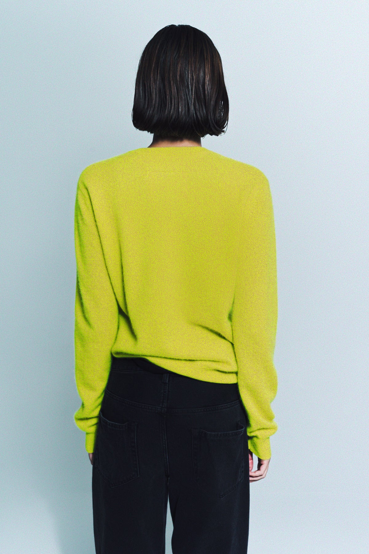 FRENCKENBERGER | MINI R-NECK SWEATER - MAXFIELD LA