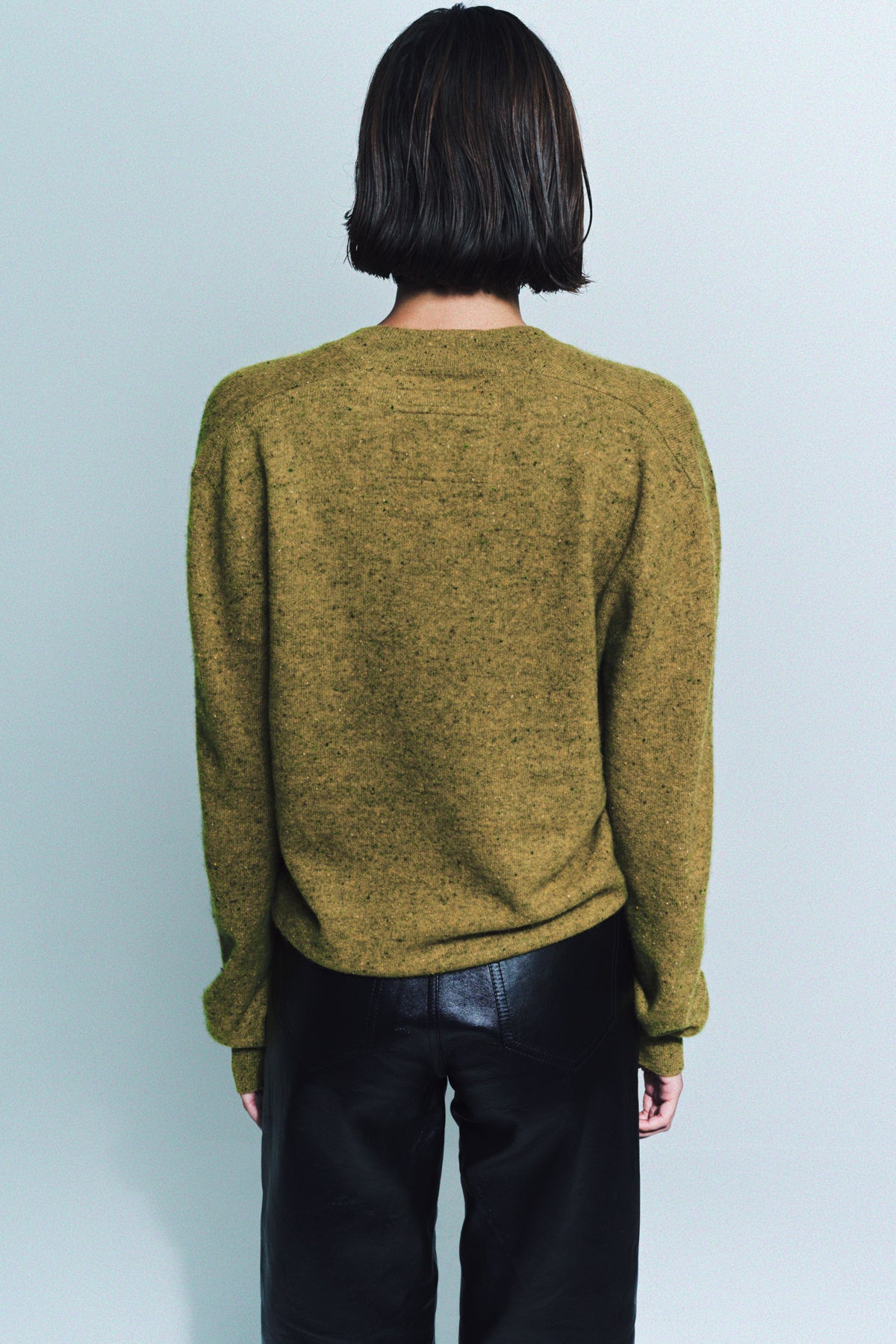 FRENCKENBERGER | MINI DEEP V SWEATER - MAXFIELD LA