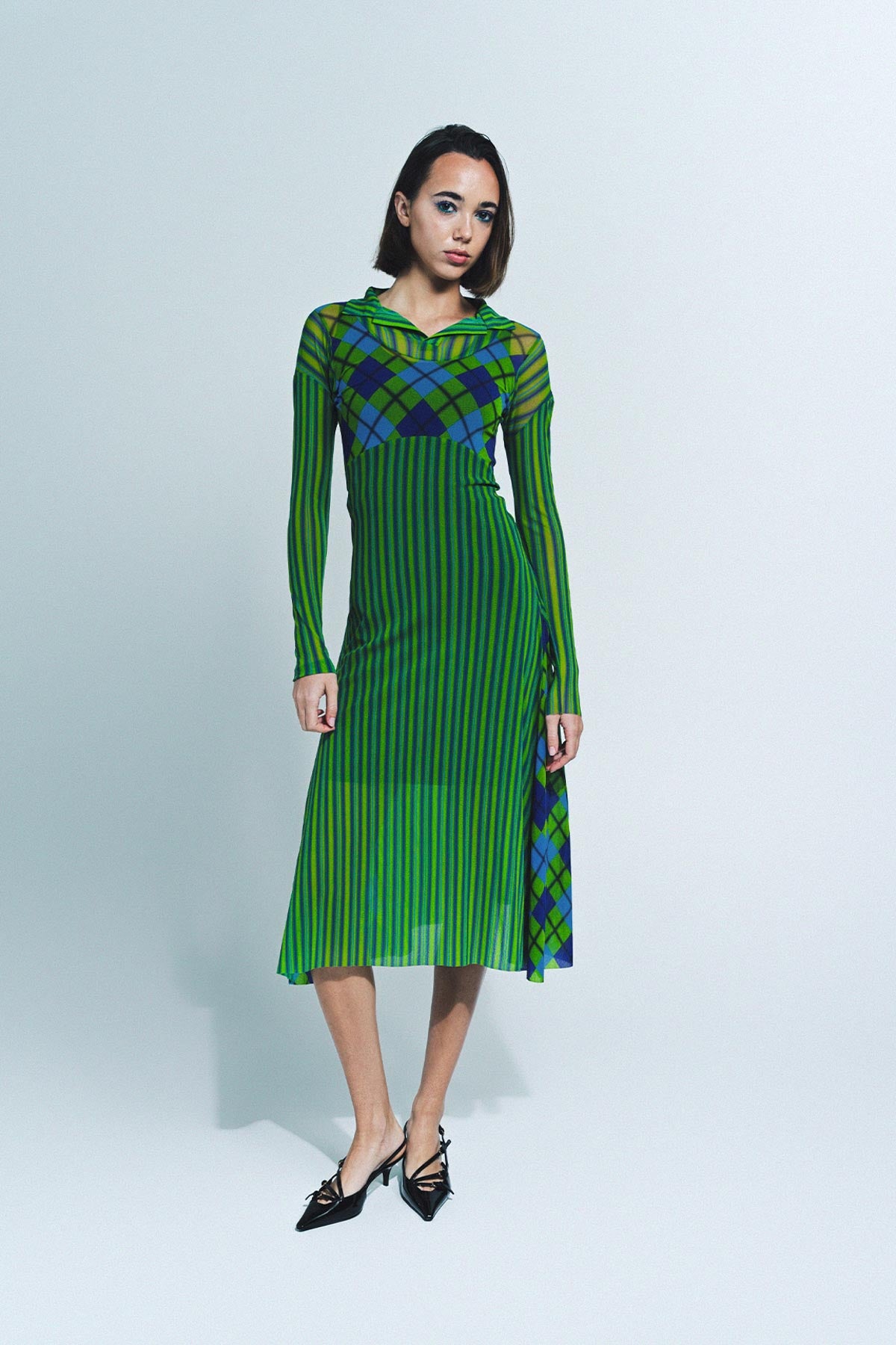 PAULA CANOVAS DEL VAS | POLO MESH DRESS - MAXFIELD LA