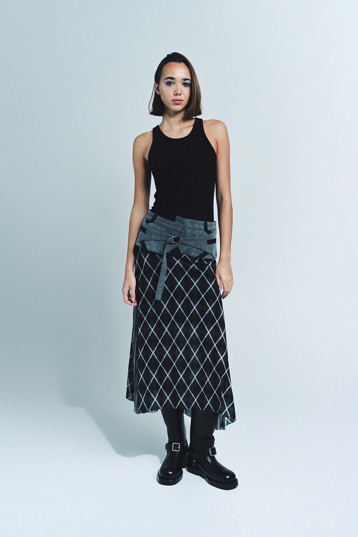 PAULA CANOVAS DEL VAS | POLO MESH SKIRT - MAXFIELD LA