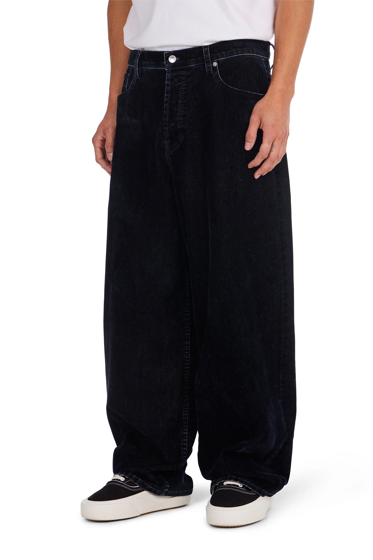 NAHMIAS | MOLESKIN WIDE JEANS - MAXFIELD LA