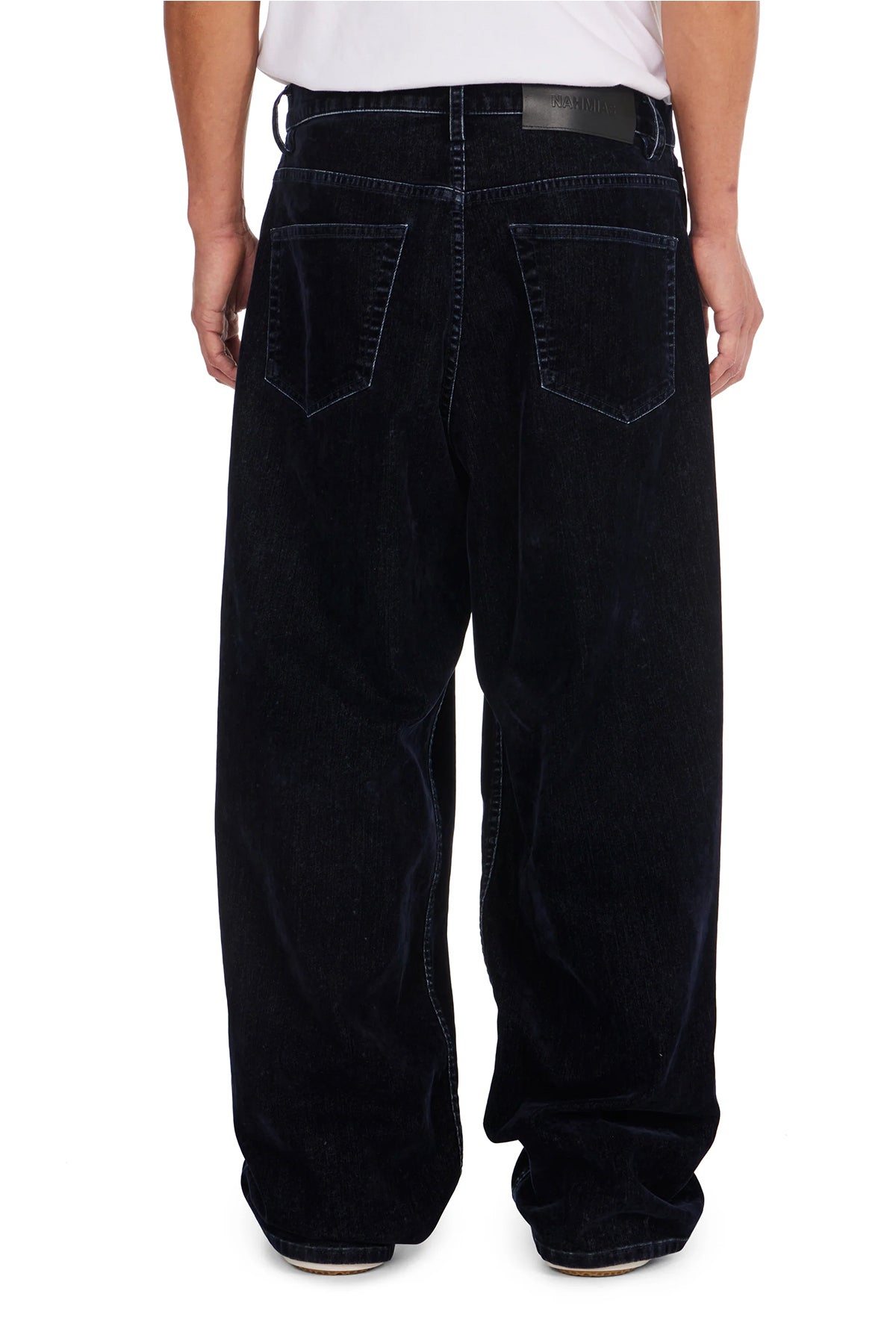 NAHMIAS | MOLESKIN WIDE JEANS - MAXFIELD LA