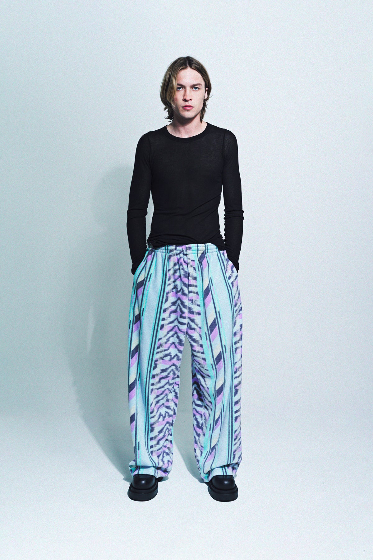 BALENCIAGA LARGE PYJAMA PANTS