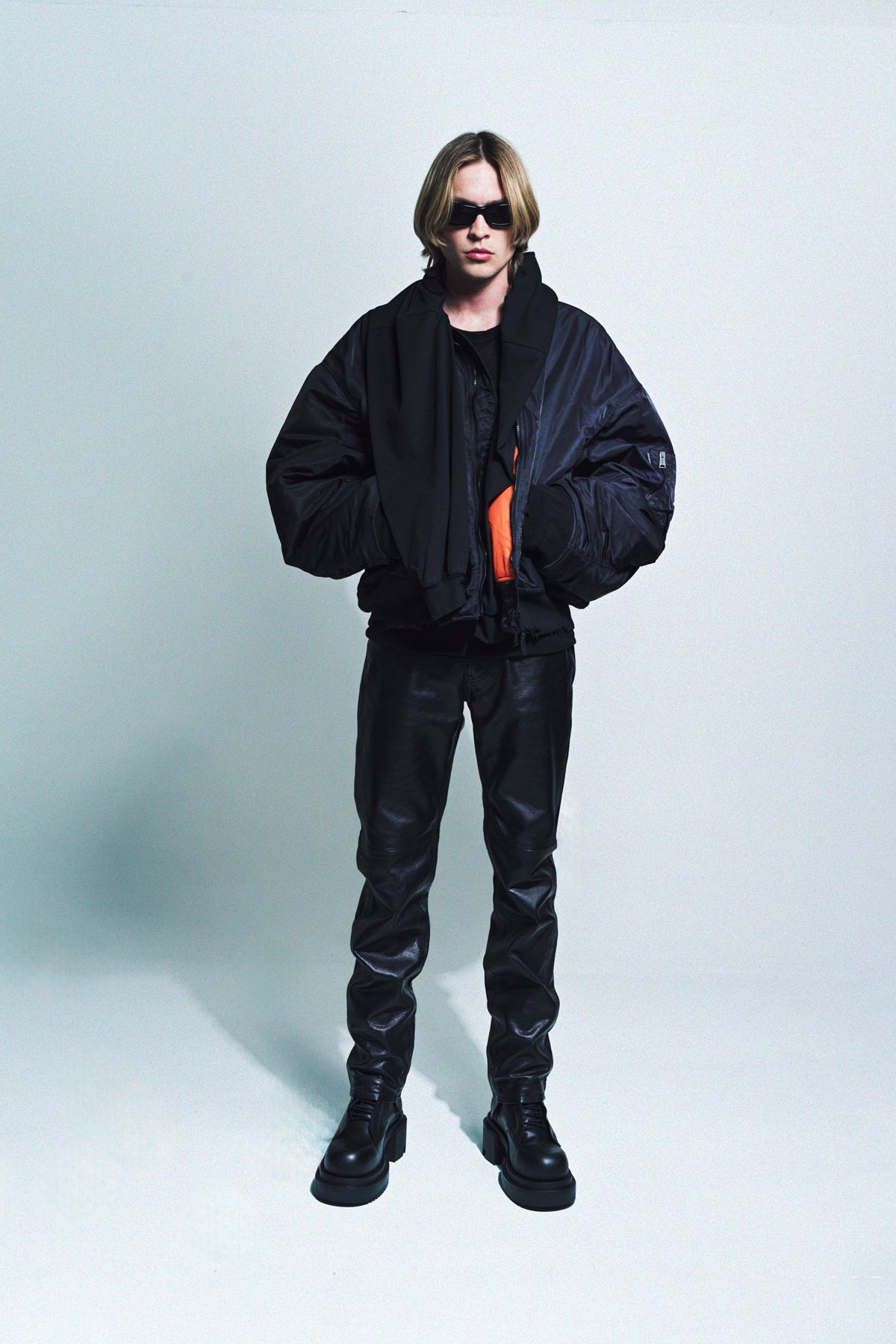 Balenciaga flight jacket sale