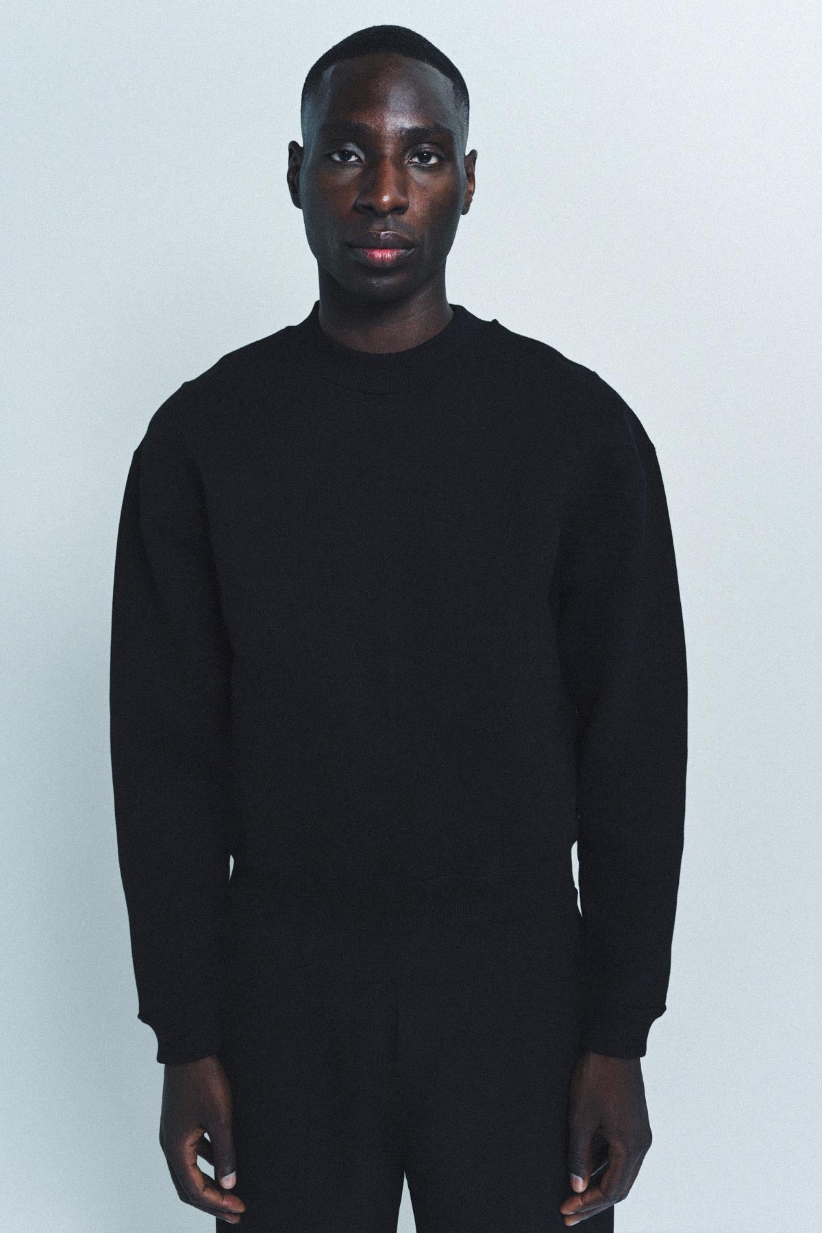 LOUIS GABRIEL NOUCHI | CROPPED SWEATSHIRT - MAXFIELD LA