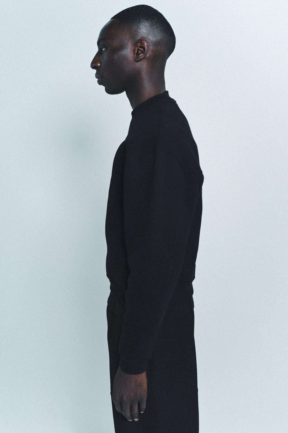 LOUIS GABRIEL NOUCHI | CROPPED SWEATSHIRT - MAXFIELD LA