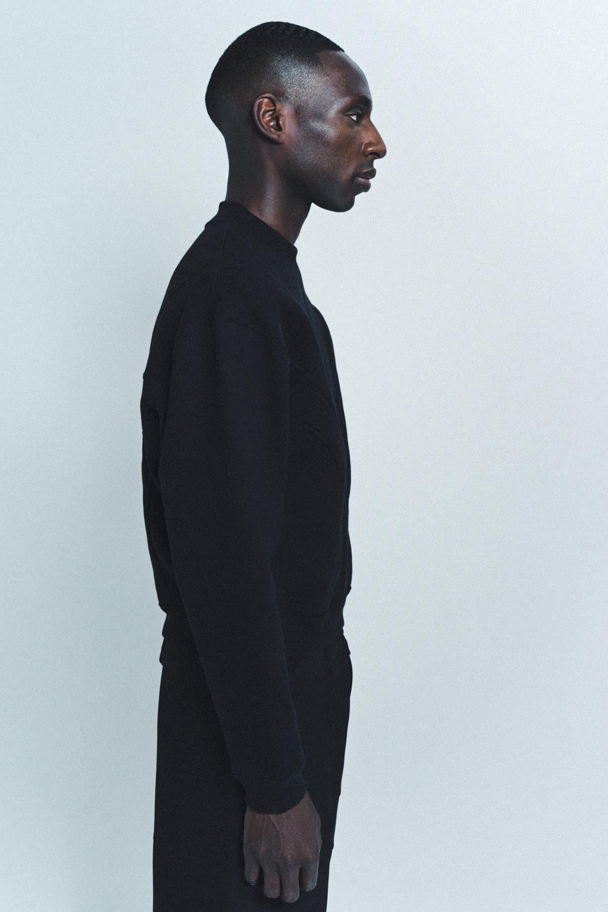 LOUIS GABRIEL NOUCHI | CROPPED SWEATSHIRT - MAXFIELD LA