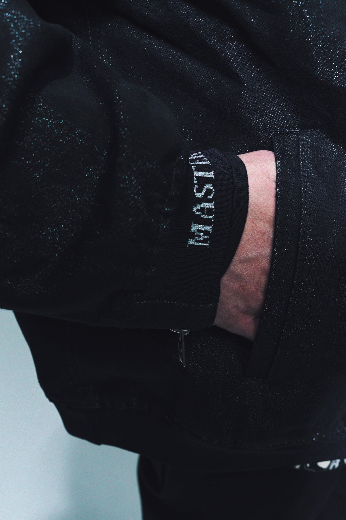 MASTERMIND | HOODED PATCHWORK DENIM JACKET - MAXFIELD LA