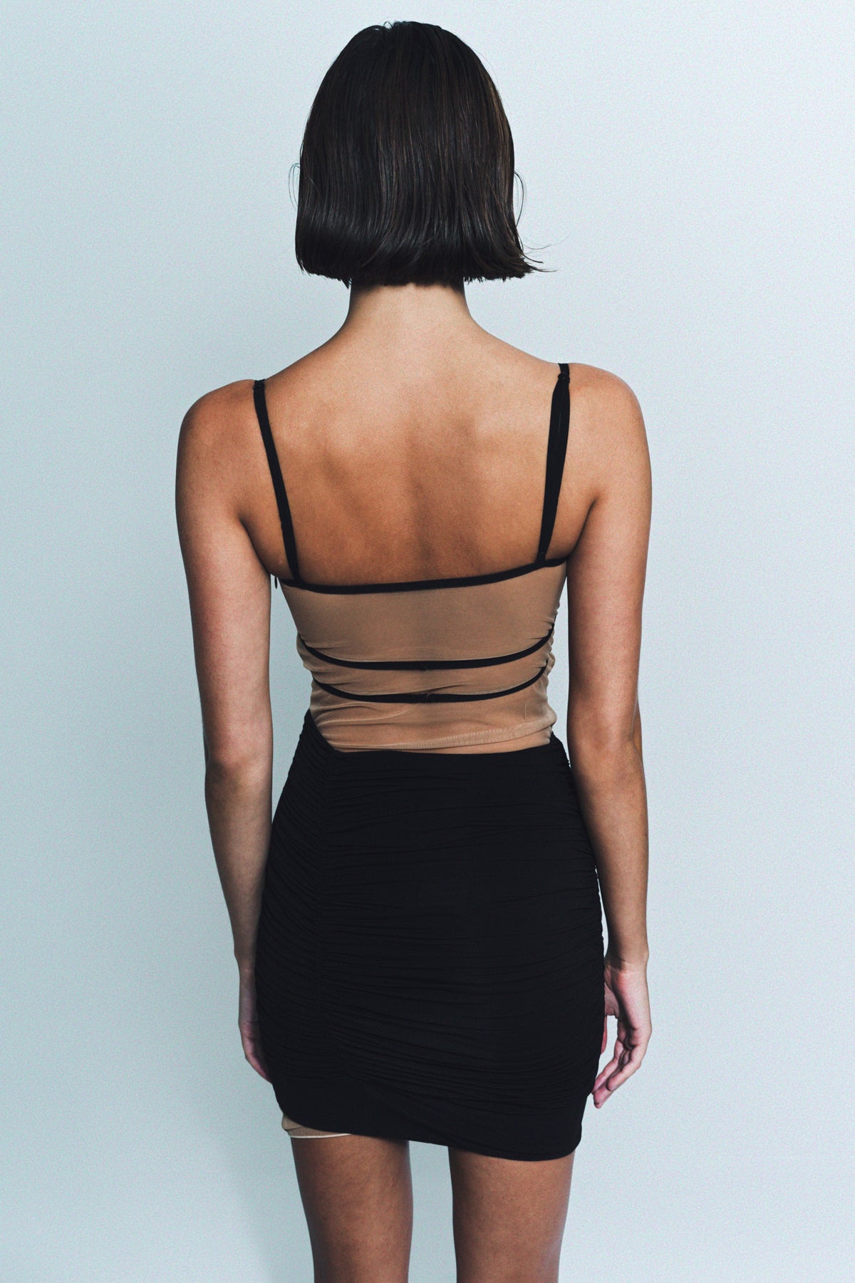NENSI DOJAKA | DRAPED MINI DRESS - MAXFIELD LA