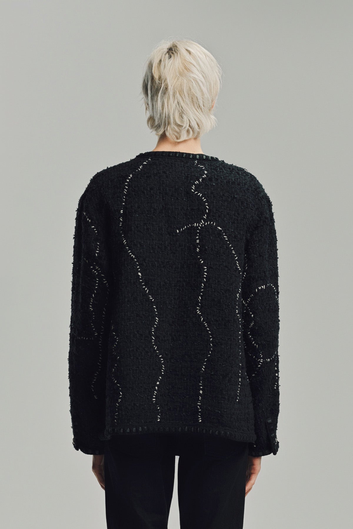 READYMADE | TWEED HOBO JACKET