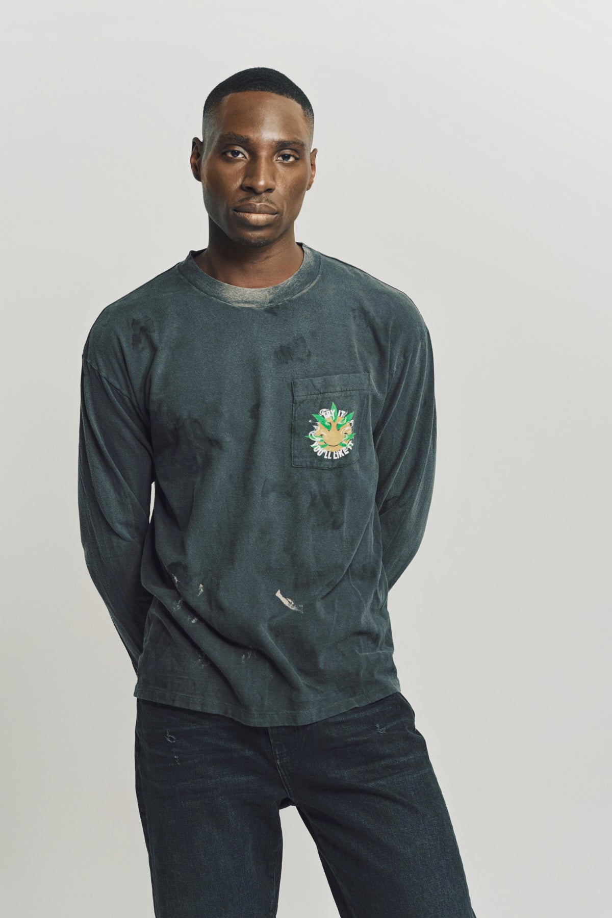 READYMADE | SNAKE LONG SLEEVE TEE - MAXFIELD LA