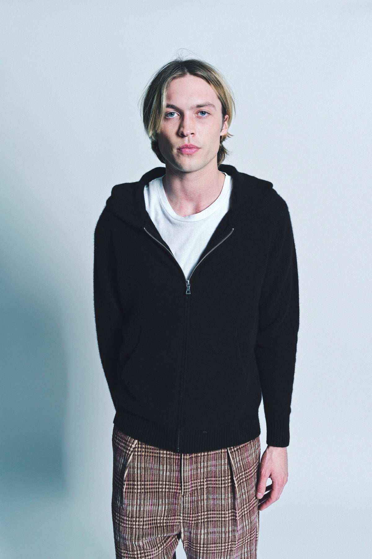 THE ELDER STATESMAN | HEAVY ZIP HOODIE - MAXFIELD LA