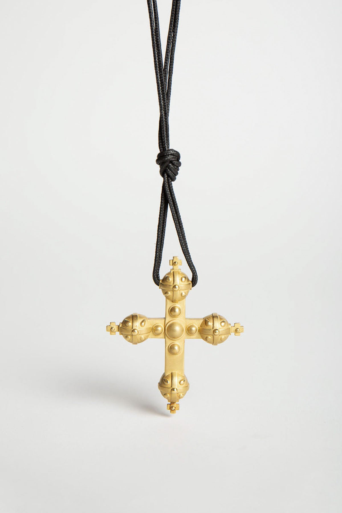 BARRY KIESELSTEIN-CORD | 1993 GOLD CROSS PENDANT