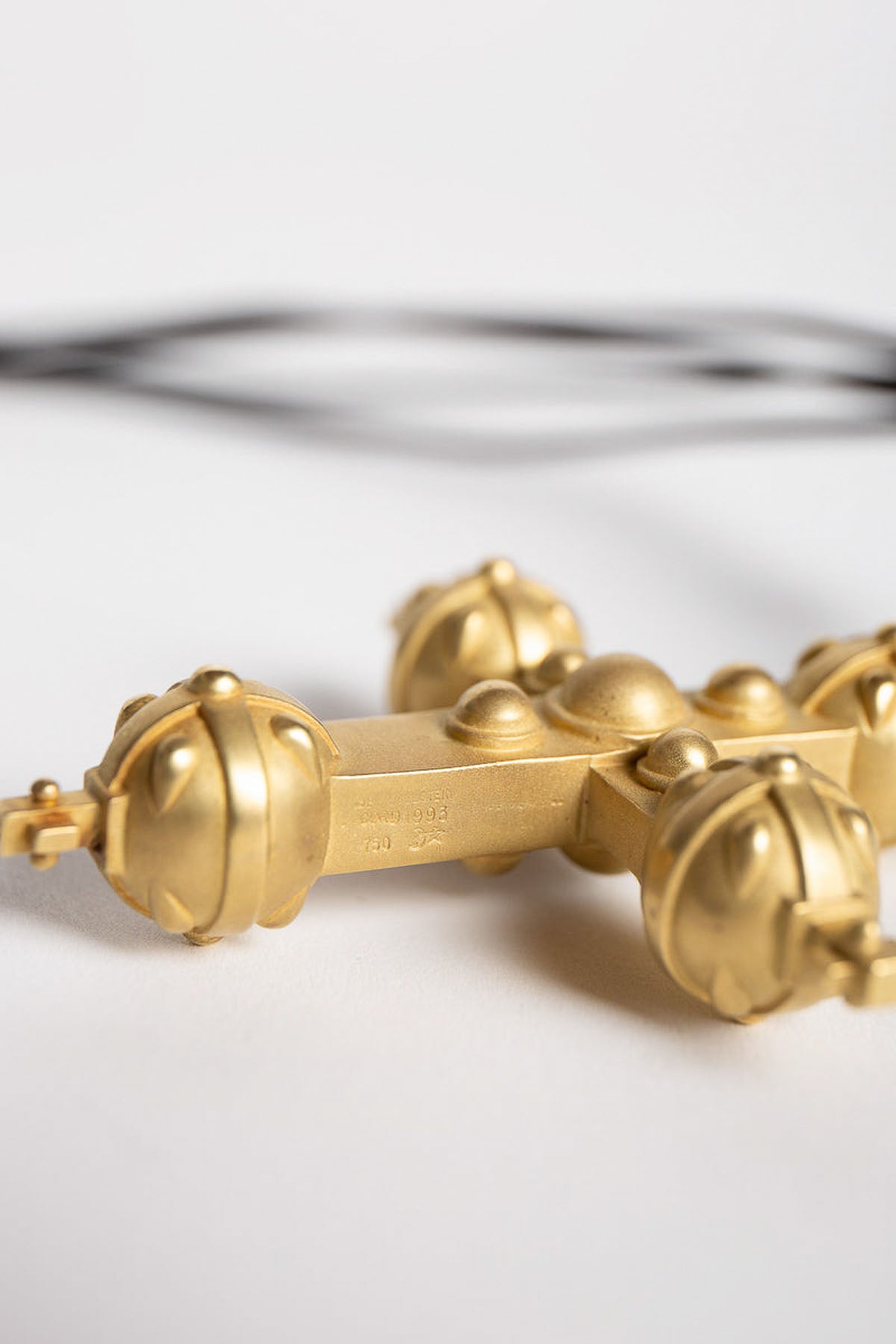 BARRY KIESELSTEIN-CORD | 1993 GOLD CROSS PENDANT