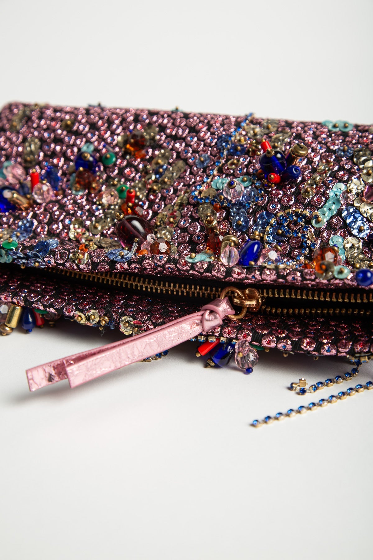 DRIES VAN NOTEN | EMBROIDERED CLUTCH - MAXFIELD LA