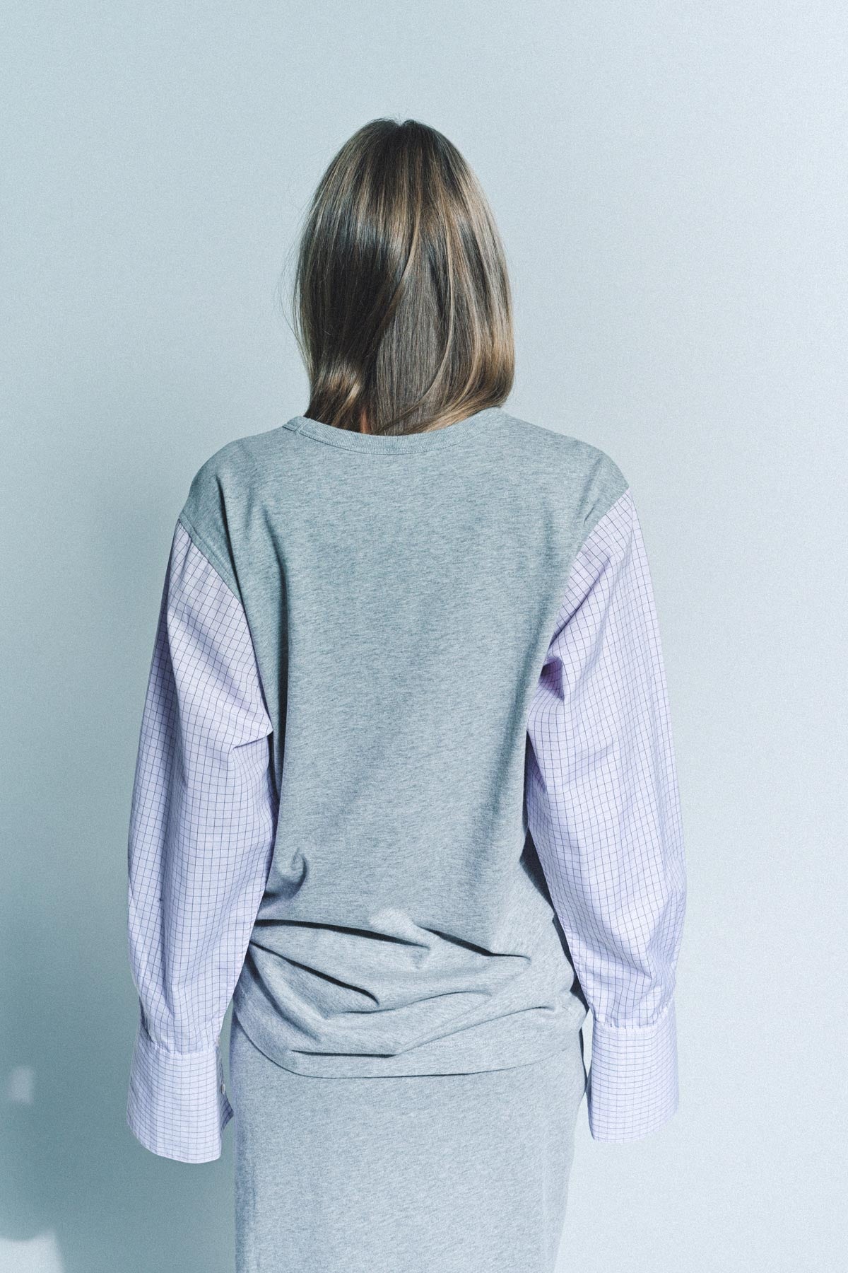 DRIES VAN NOTEN | CONTRAST SLEEVES T-SHIRT - MAXFIELD LA