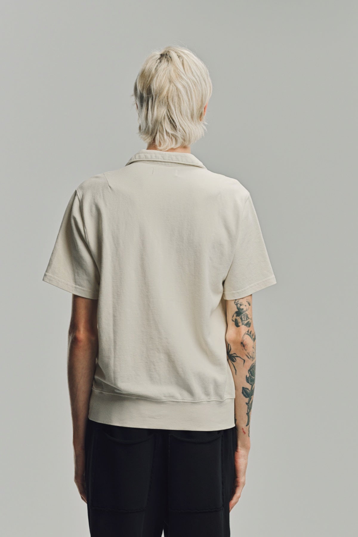 LES TIEN | PIQUÉ SHORT SLEEVE TENNIS POLO