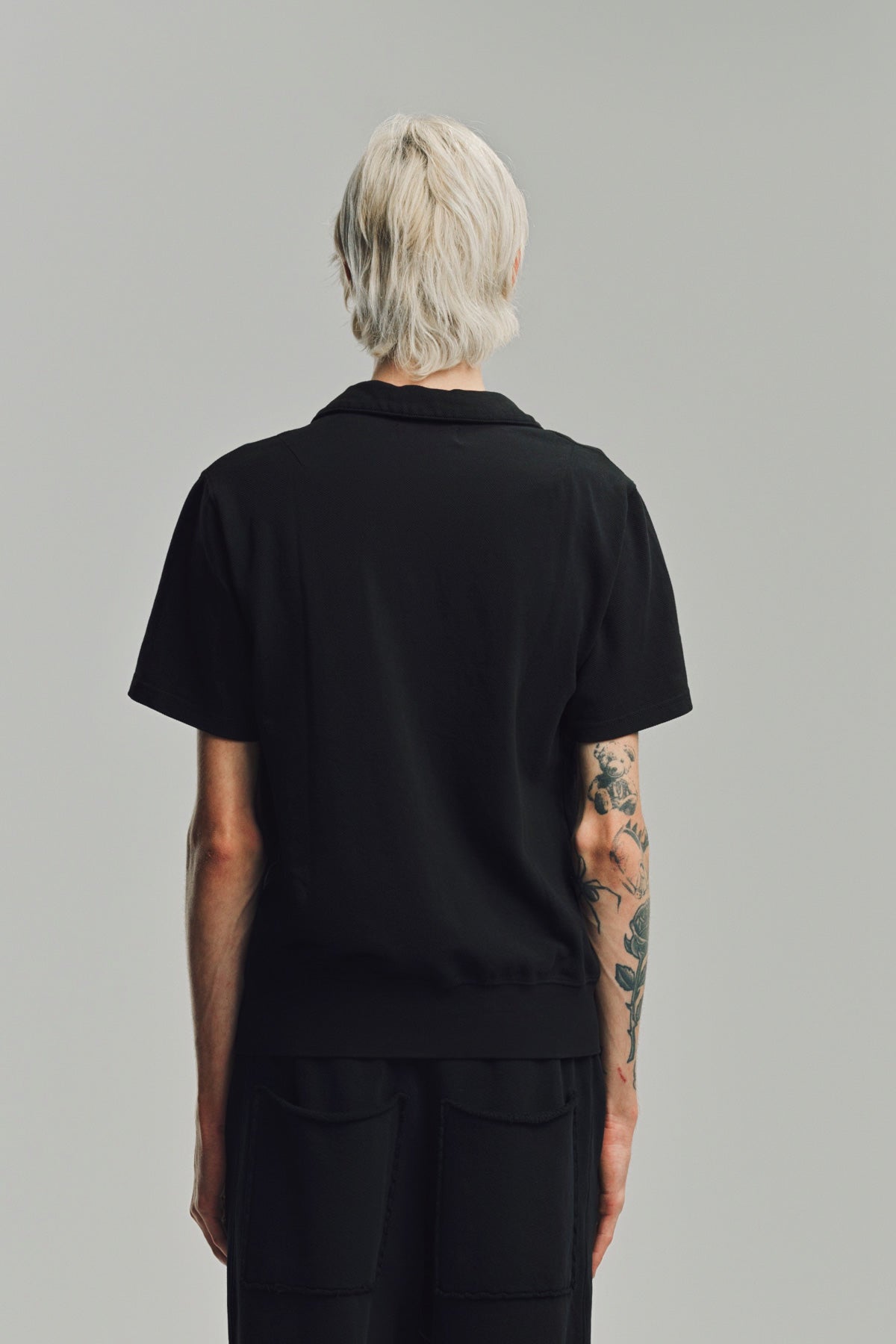 LES TIEN | PIQUÉ SHORT SLEEVE TENNIS POLO