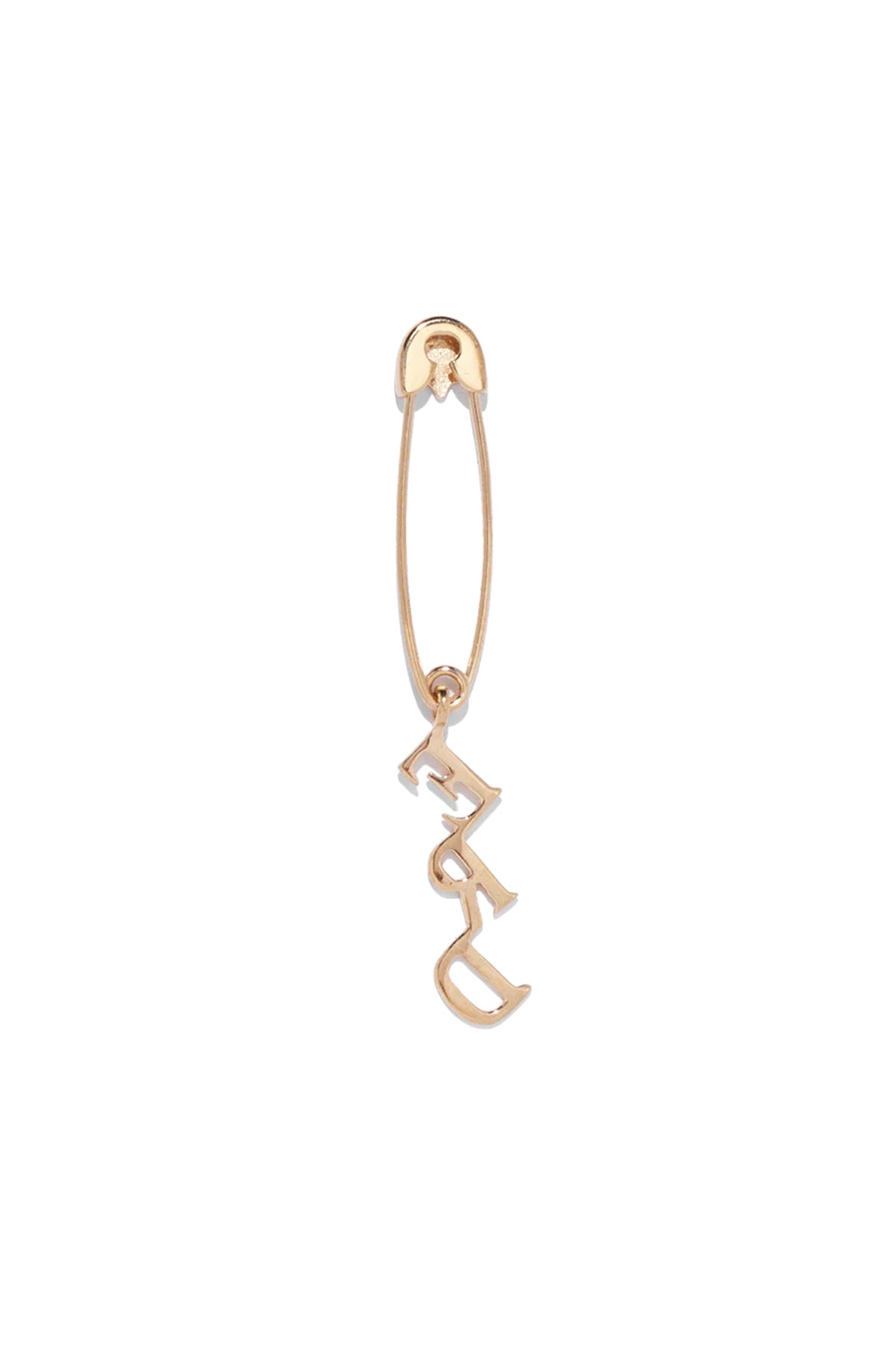 ENFANTS RICHES DÉPRIMÉS | ERD CHARM SAFETY PIN EARRING