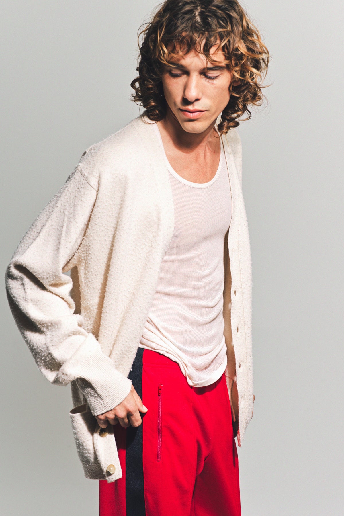 MAISON MARGIELA | CASHMERE KNIT CARDIGAN