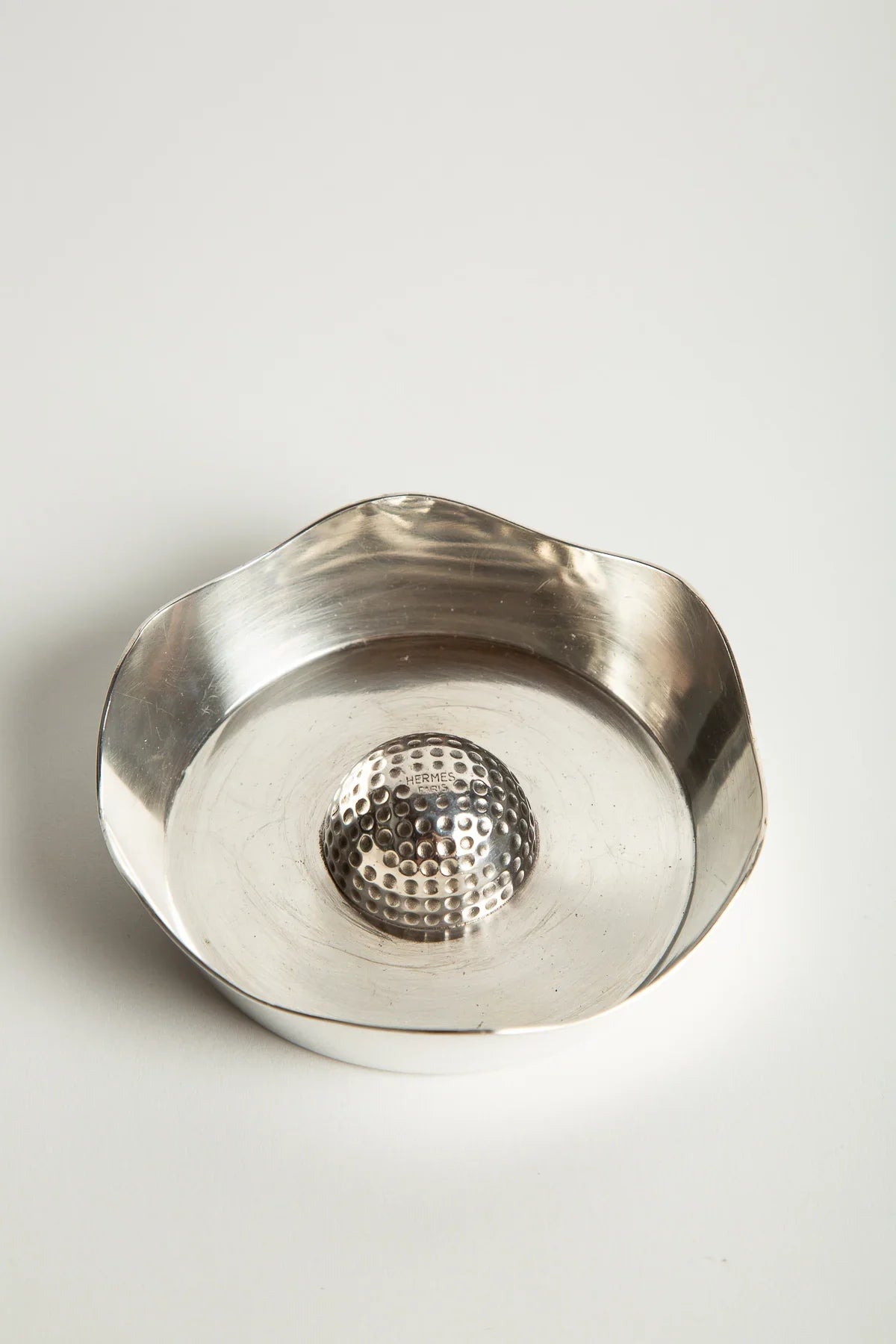 HERMÈS | 1970 GOLF BALL ASHTRAY