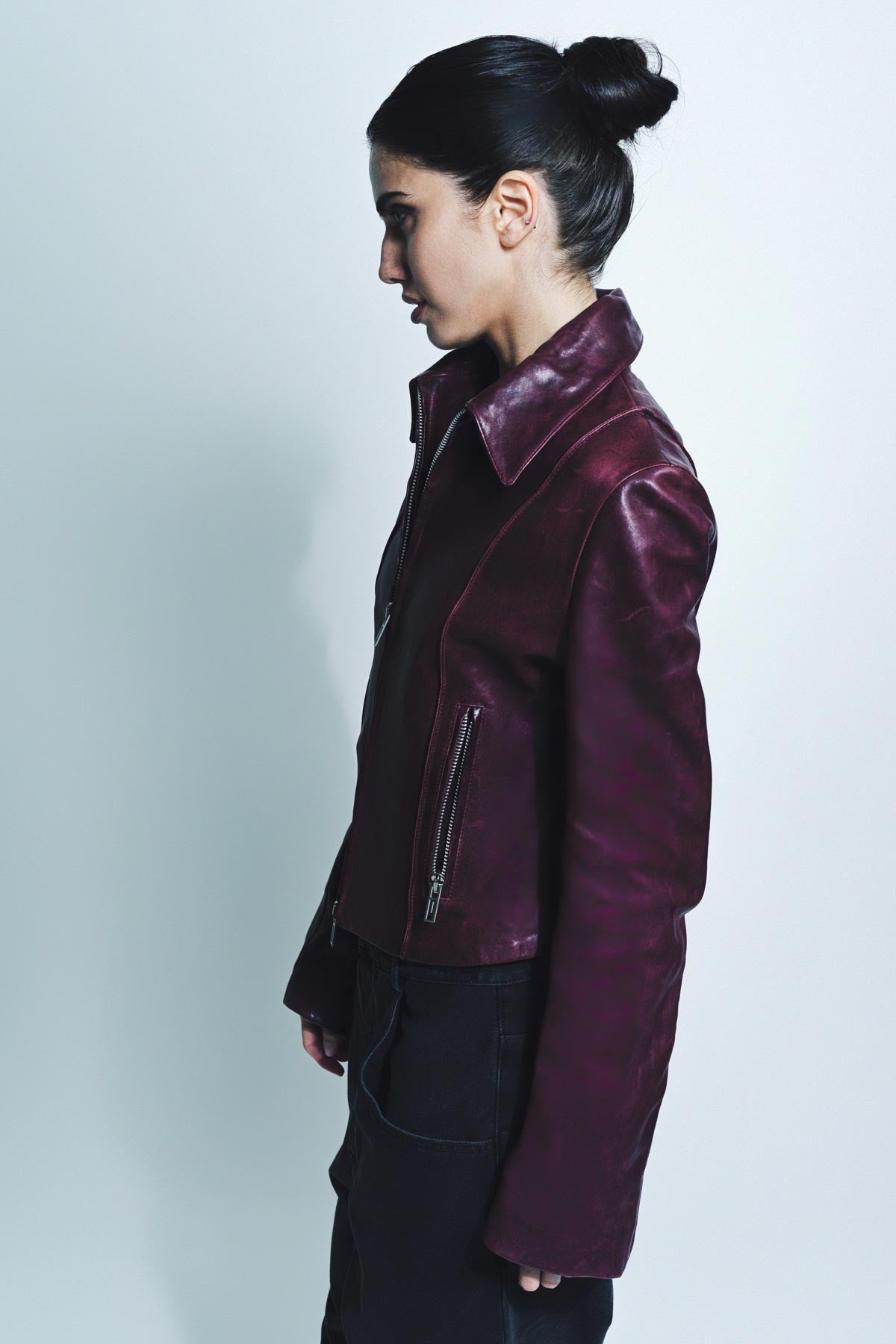 ANN DEMEULEMEESTER | ESTER BIKER JACKET - MAXFIELD LA