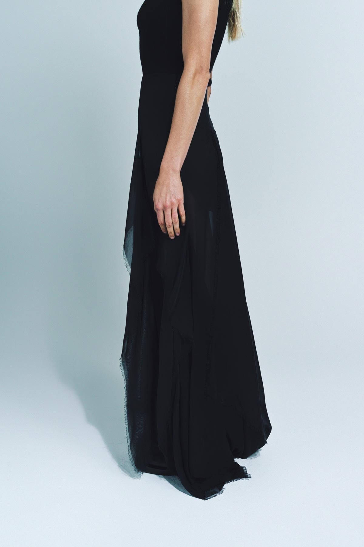 ANN DEMEULEMEESTER | SAGA X-LONG SKIRT - MAXFIELD LA