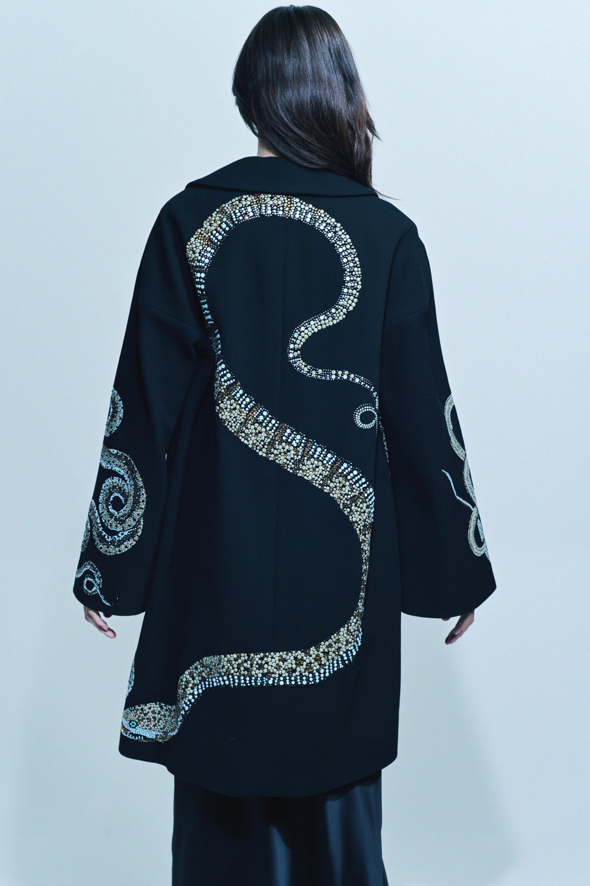 LIBERTINE | ‘REPTILIAN’ BRUGES COAT - MAXFIELD LA