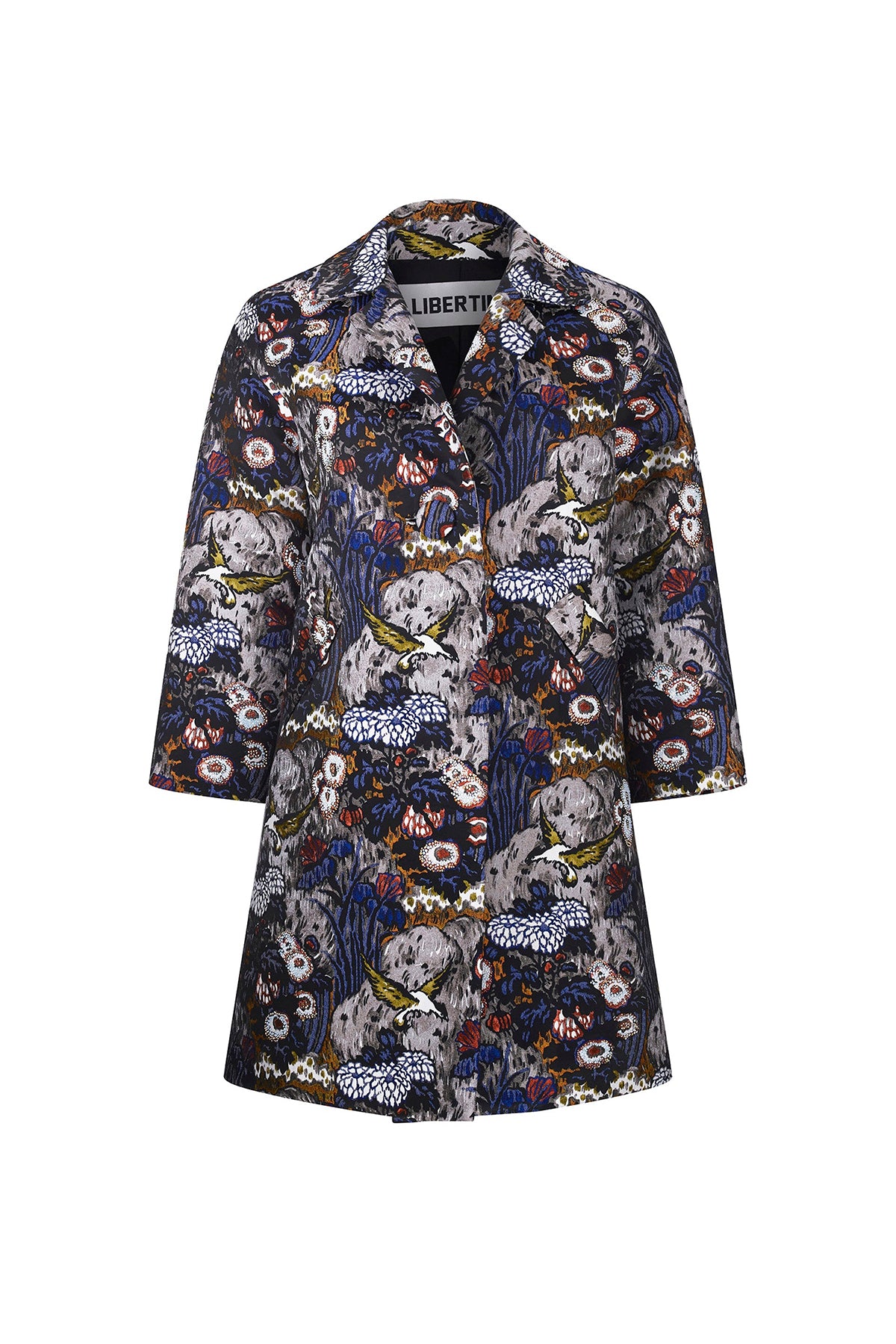 LIBERTINE | ‘SCHOLARS ROCK’ NOTCHED LAPEL COAT