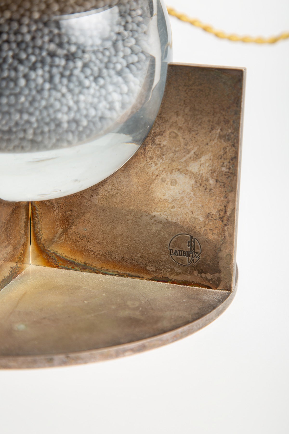 JEAN BORIS-LACROIX | 1930's GLASS LAMP