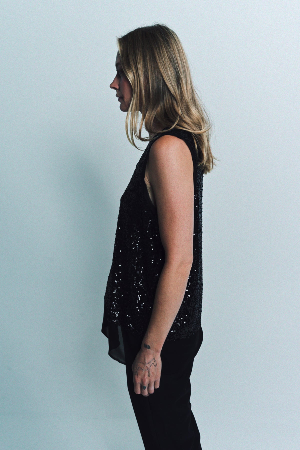 COMME DES GARCONS | SPANGLES TANK - MAXFIELD LA
