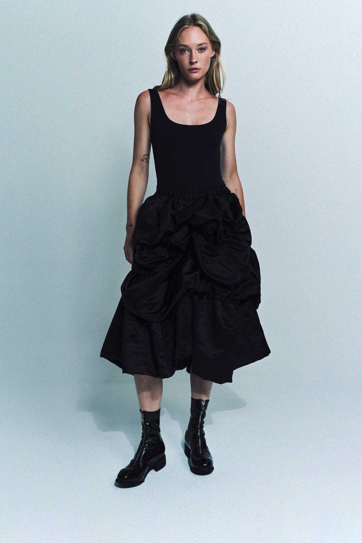 COMME DES GARCONS | SATIN THICK SKIRT - MAXFIELD LA