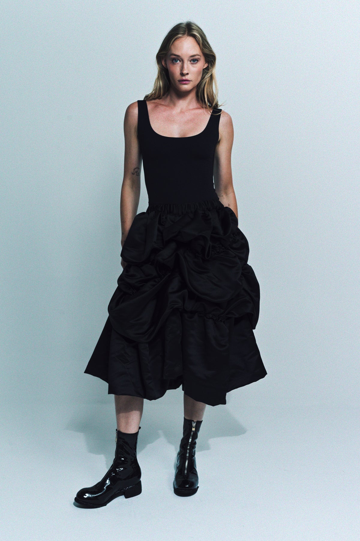 COMME DES GARCONS | SATIN THICK SKIRT - MAXFIELD LA