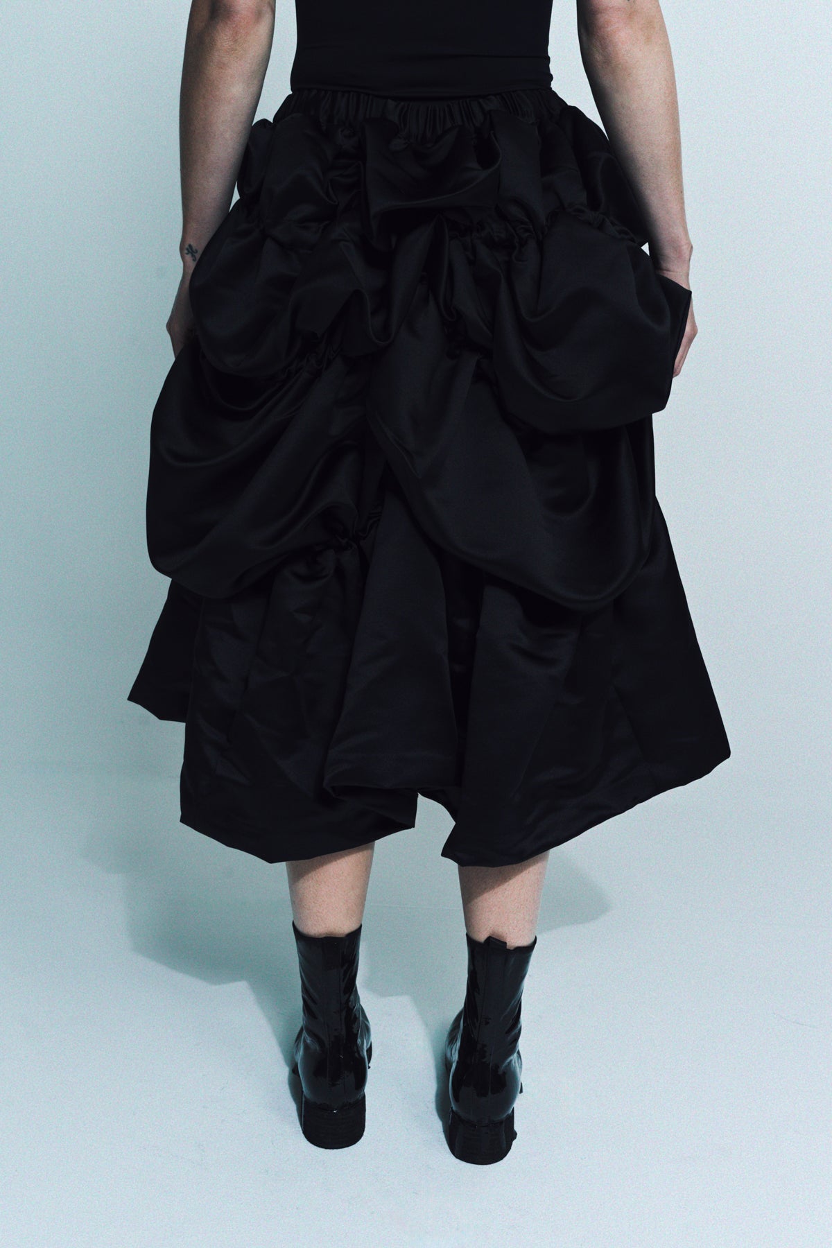 COMME DES GARCONS | SATIN THICK SKIRT - MAXFIELD LA