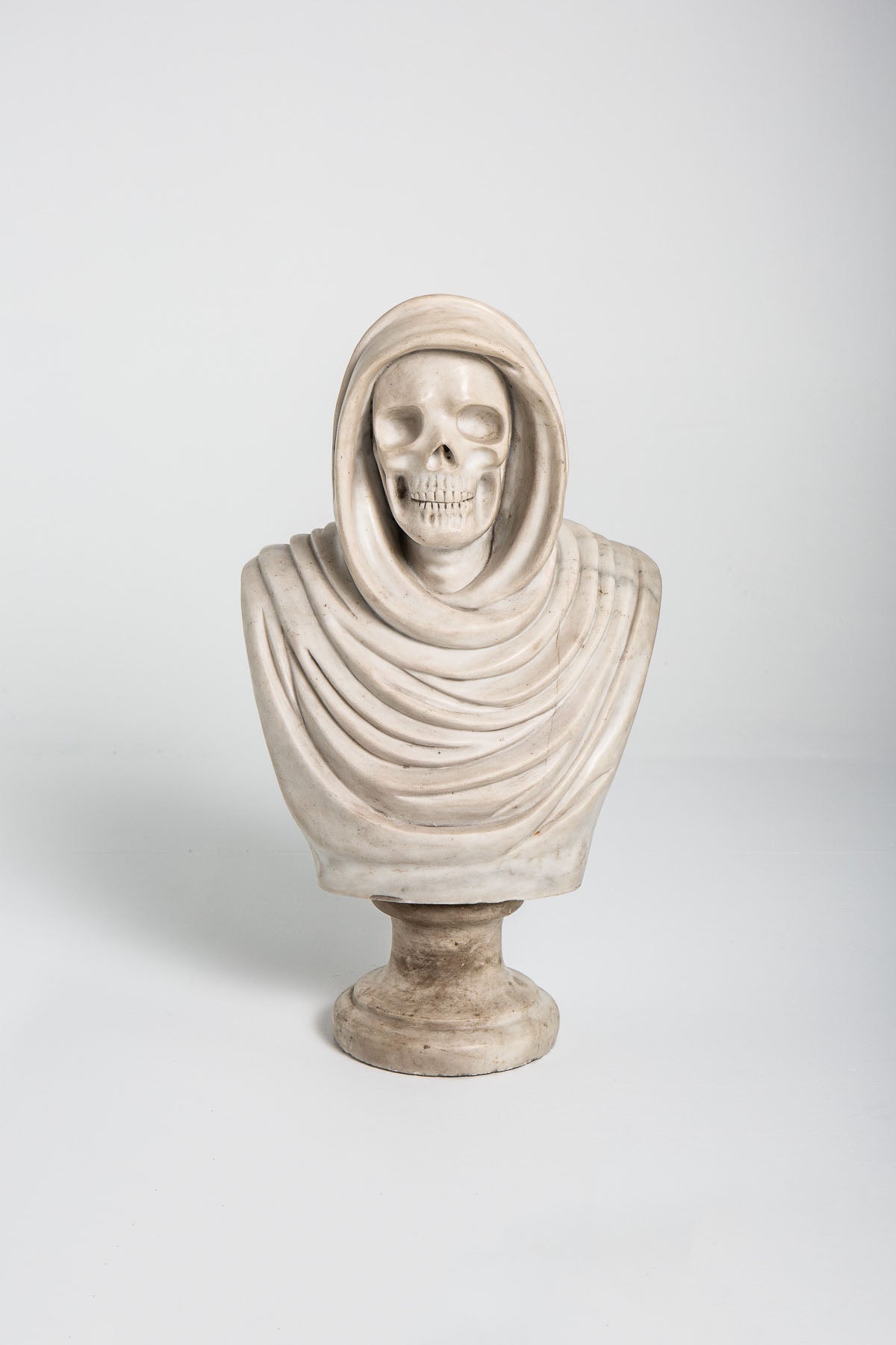 MAXFIELD PRIVATE COLLECTION | 20TH CENTURY MEMENTO MORI BUST - MAXFIELD LA