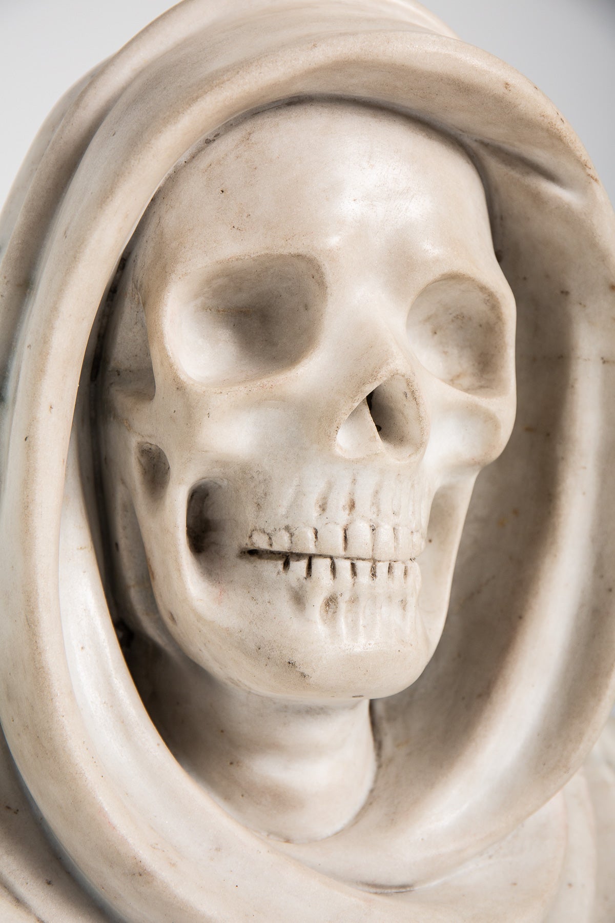 MAXFIELD PRIVATE COLLECTION | 20TH CENTURY MEMENTO MORI BUST - MAXFIELD LA