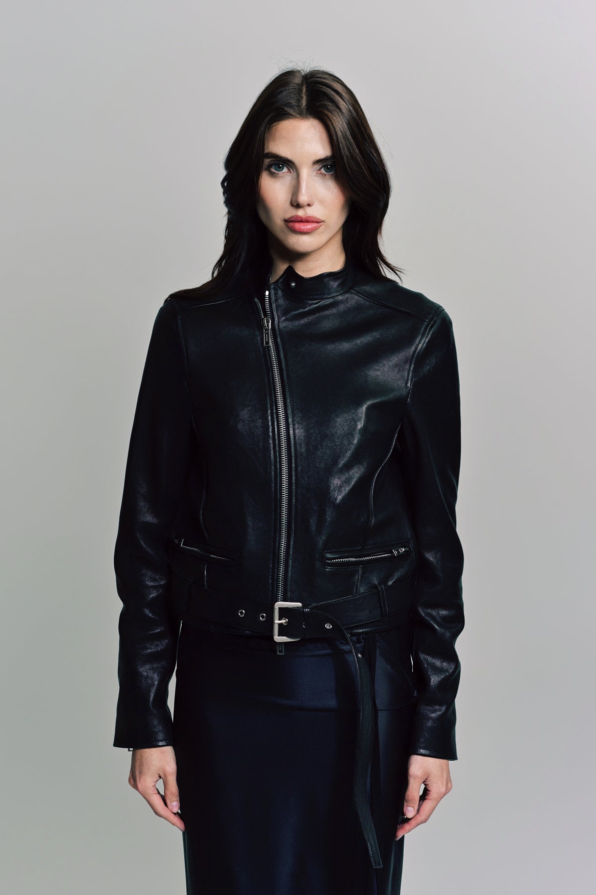 ANN DEMEULEMEESTER | IKRA BIKER JACKET