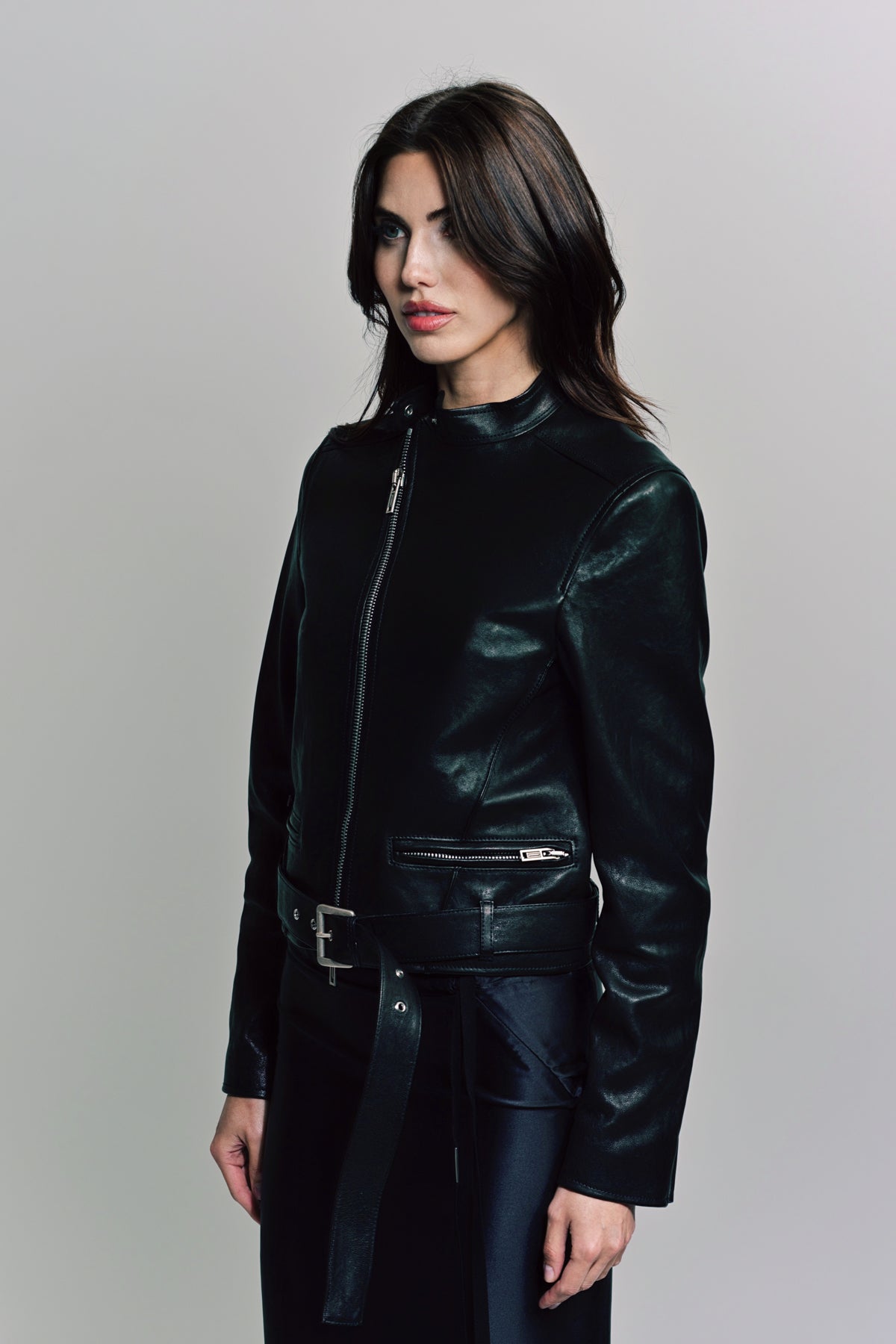ANN DEMEULEMEESTER | IKRA BIKER JACKET