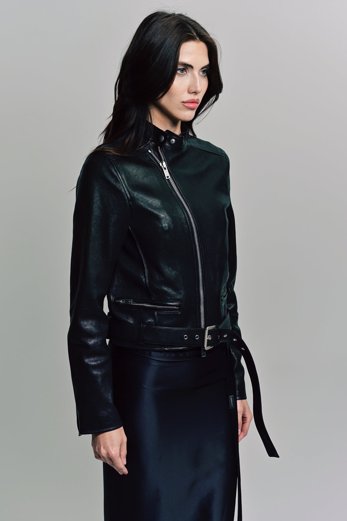ANN DEMEULEMEESTER | IKRA BIKER JACKET