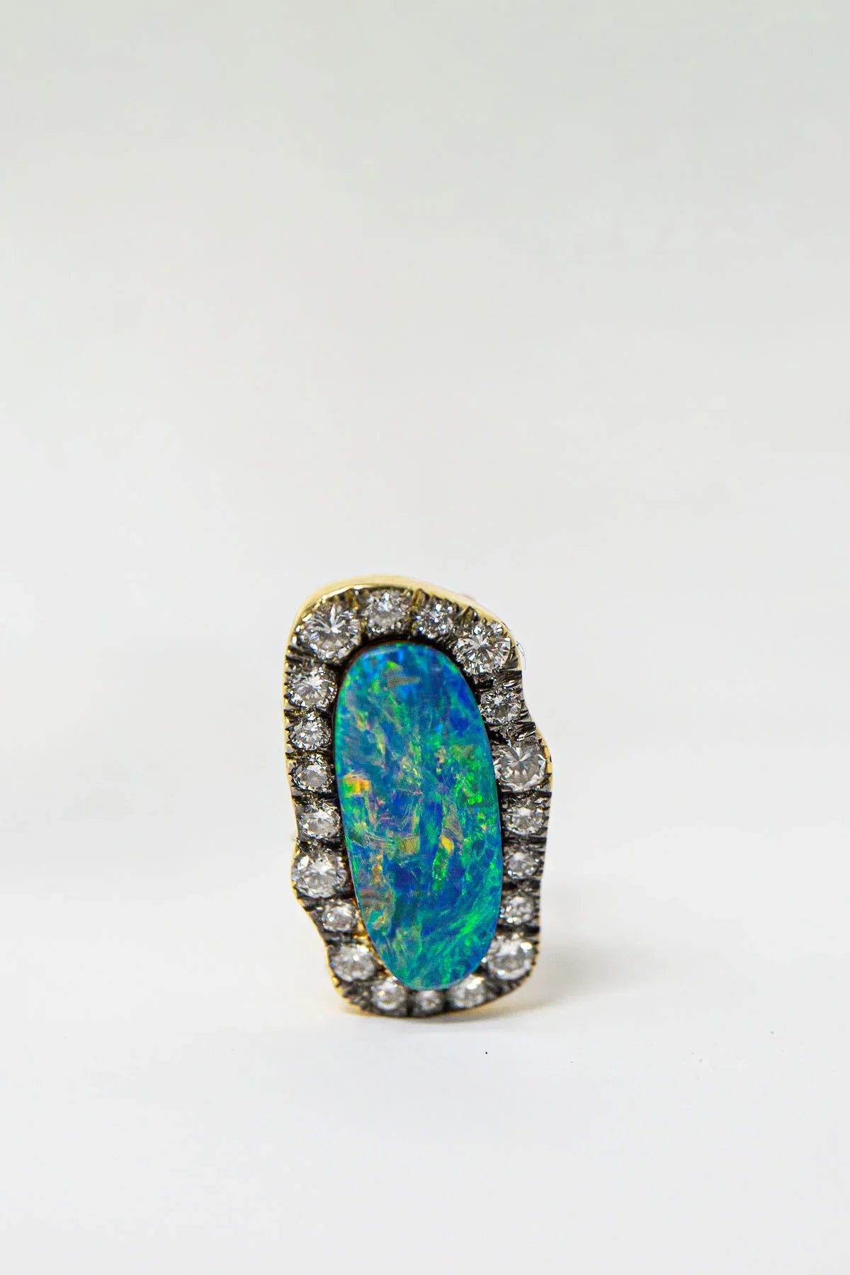 MAUD JEWELRY | OPAL & DIAMOND EARRINGS