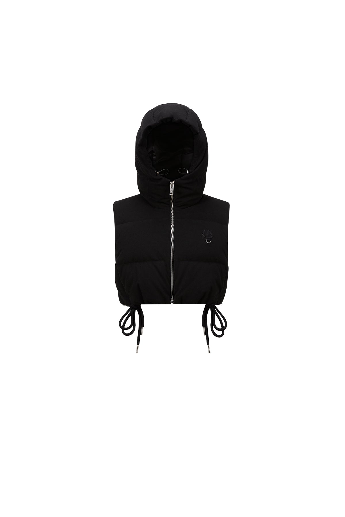 MONCLER X WILLOW SMITH | ALEXI HOODED DOWN VEST - MAXFIELD LA
