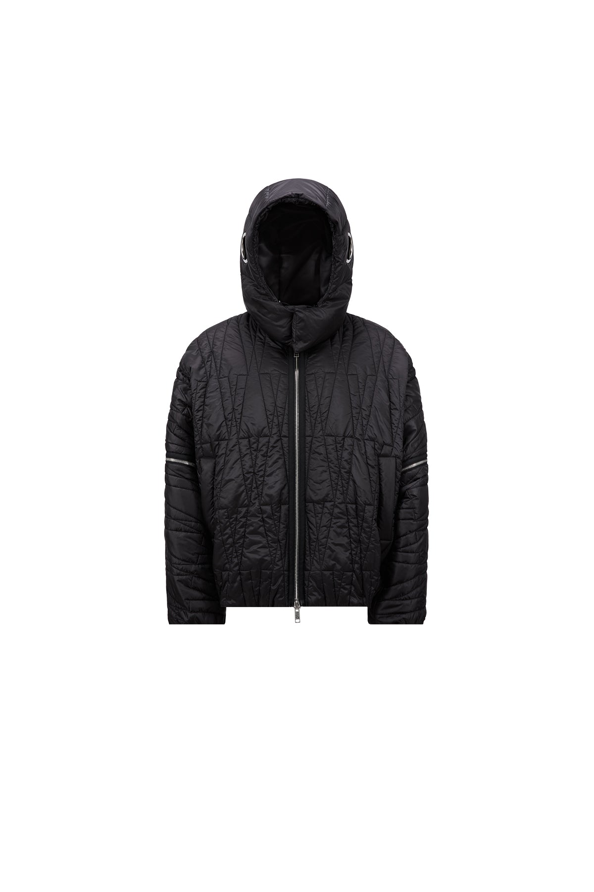 MONCLER X WILLOW SMITH | HAISSA 2-IN-1 SHORT DOWN JACKET - MAXFIELD LA